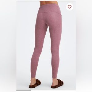 NWT Fabletics High-waisted Live In Legging Pink/Purple French Wine Heather